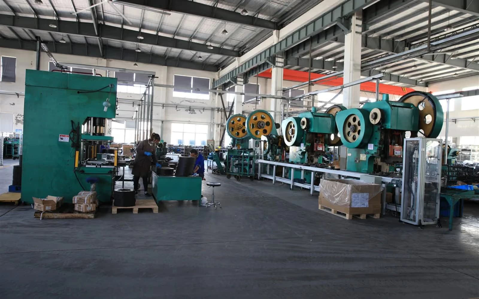 SEROC component production line